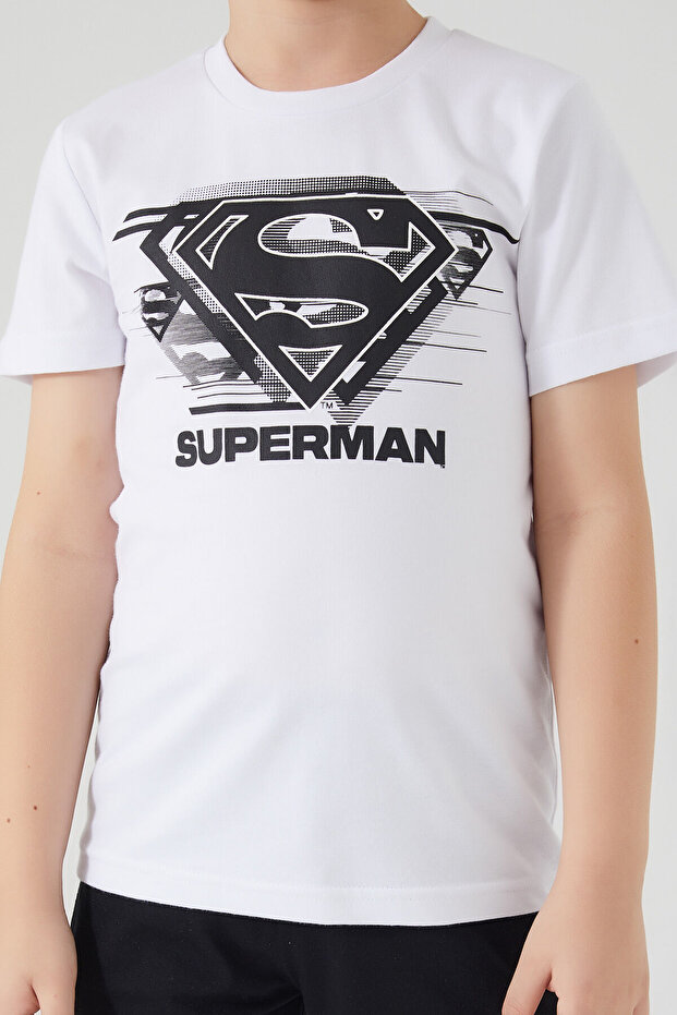 Hero White Boy Kapri Set - 2