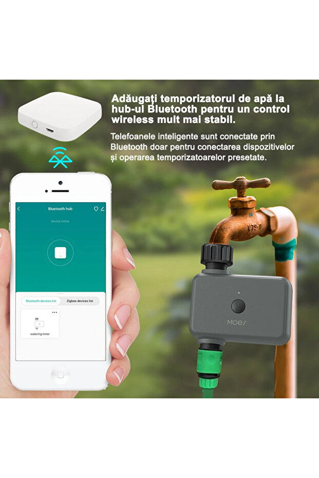 Smart WiFi Irrigation Programmer, Compatible with Tuya Mobile Application - 8