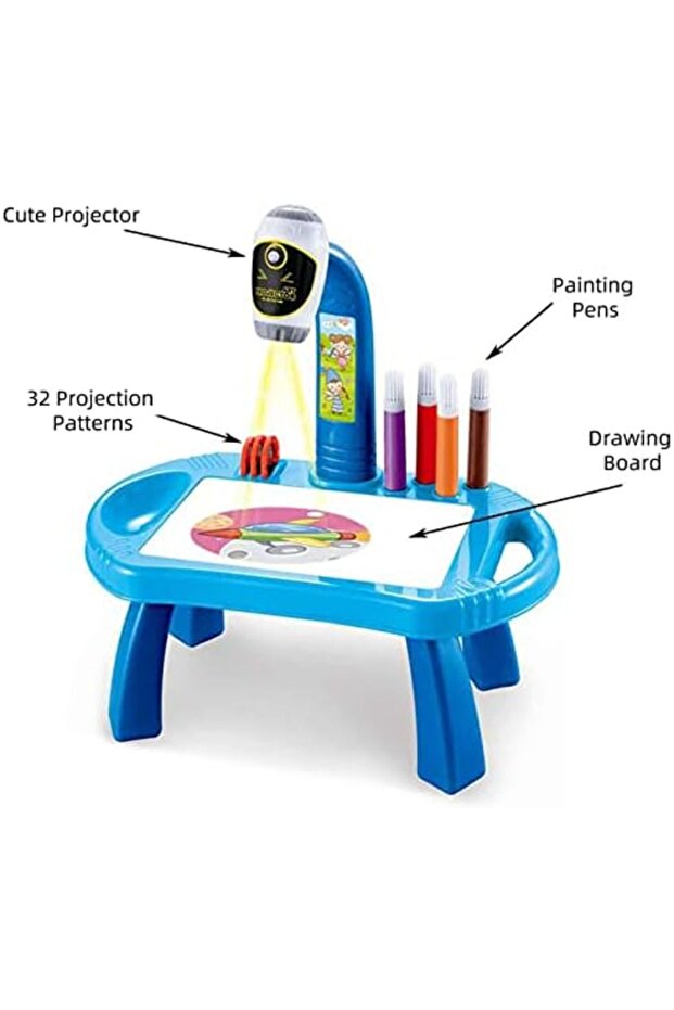 Drawing Desk, Children Learning Desk Trace and Draw Projector Art Drawing Board Projection Trac - 6