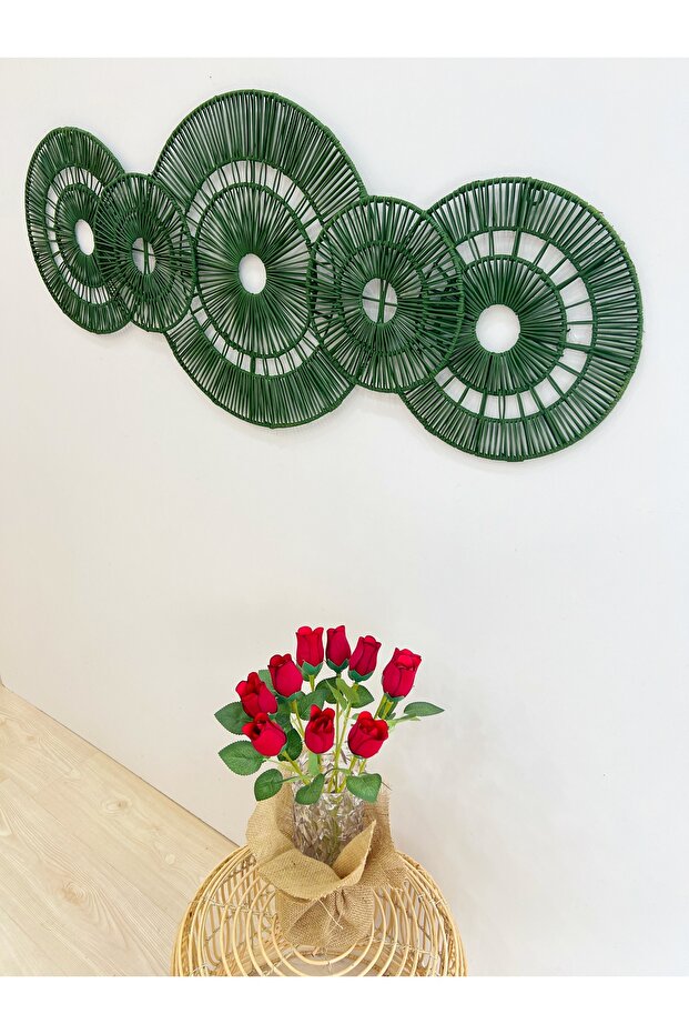 Rattan duvar seti (Tek parça halindedir) - 3