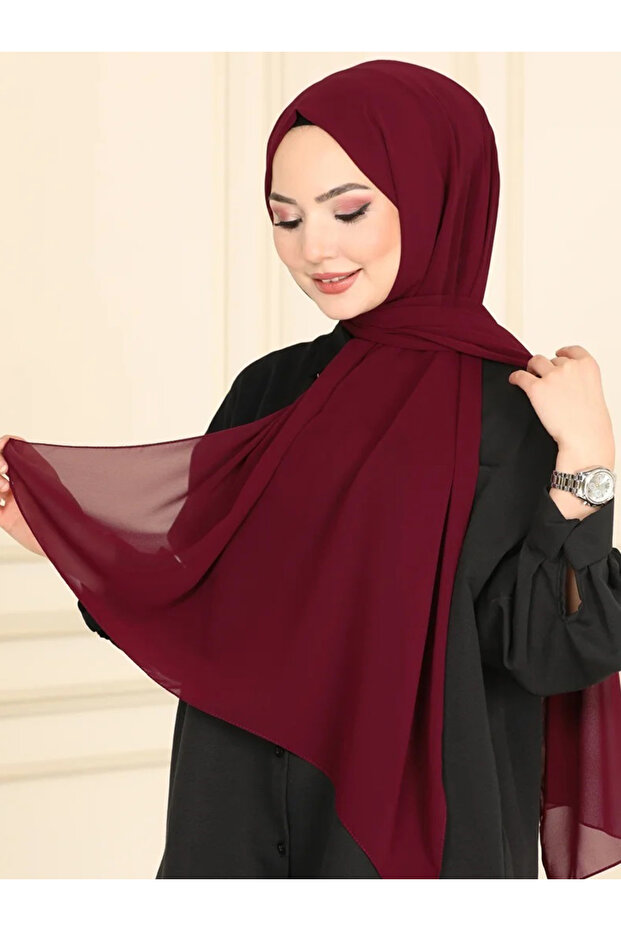 Plain Chiffon Shal - 1