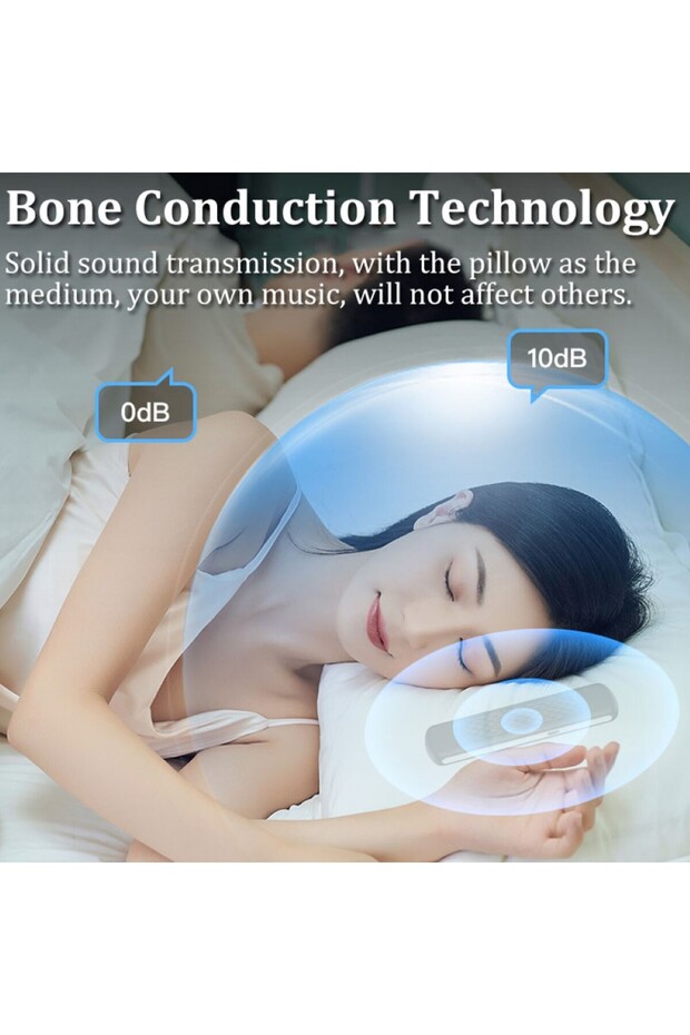 Bone Conduction Bluetooth Sleep Speaker - 4