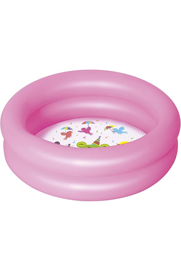 51061 Inflatable Pink Ring Pool
