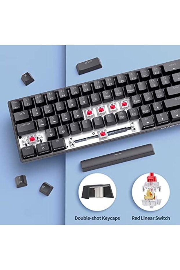 DIERYA DK61SE 60% Mechanical Gaming Keyboard - 4