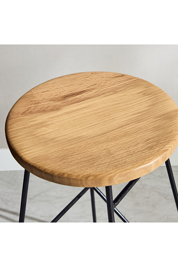 كرسي بار كافون أميغو من الخشب الصلب - 3