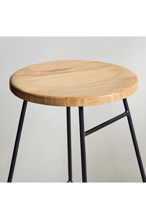 كرسي بار كافون أميغو من الخشب الصلب - 4