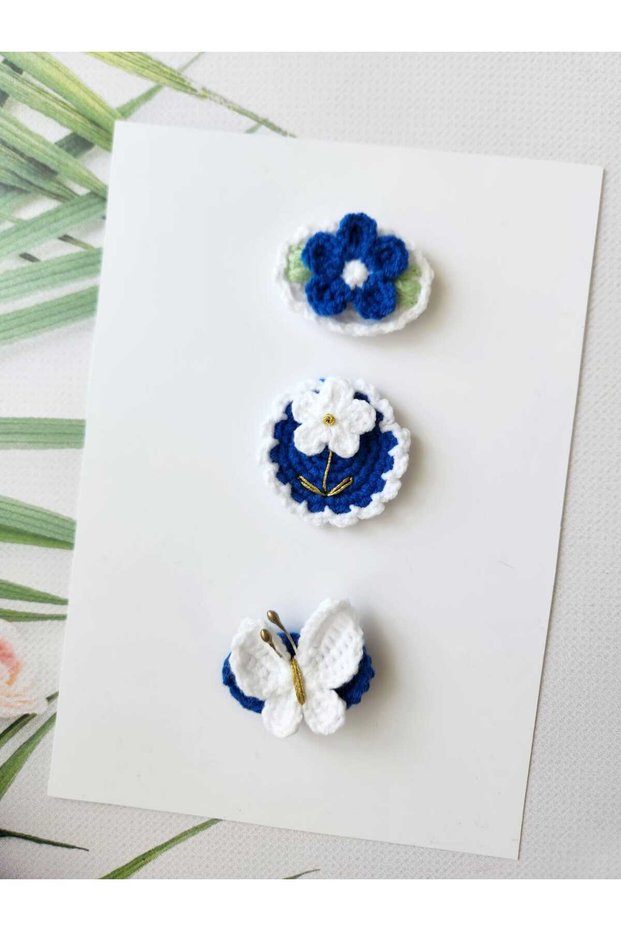 Baby Buckle Handmade Mixed 3-Piece Clip Hairless Baby Buckle Handmade Baby Gift