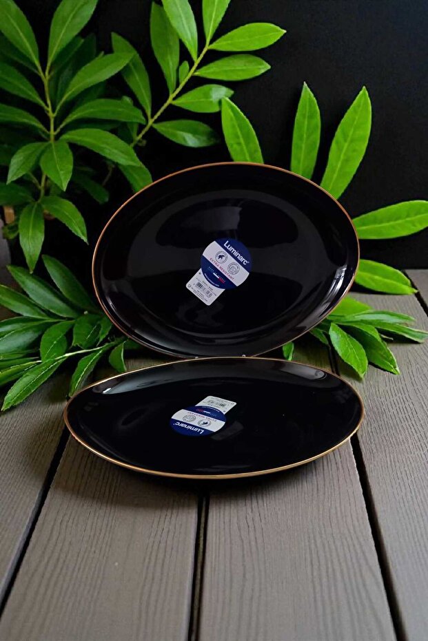 3'lü Yaldızlı Servis Seti Siyah - 2