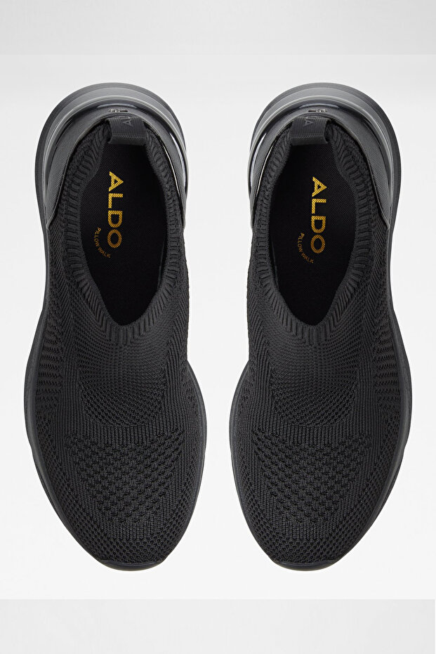 ITCHEN - Kadın Siyah Dolgu Topuklu Sneaker - 6