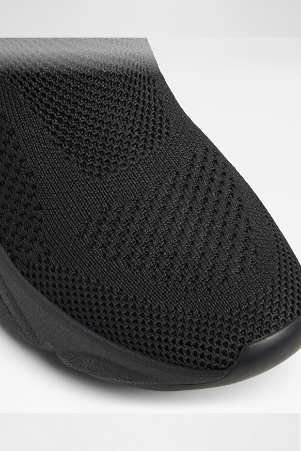 ITCHEN - Kadın Siyah Dolgu Topuklu Sneaker - 5