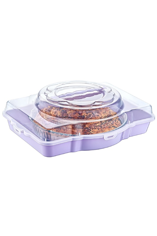 Rectangular Pyrex Transport and Storage Container 45X35X14 Cm. - 1
