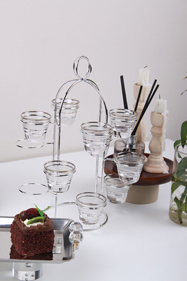 Coffee cup holder stand - 5