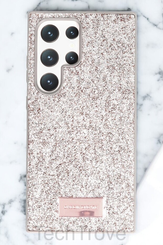 Samsung Galaxy S24 Ultra Kılıf Parlak Mozaik Taşlı Simli Tasarımlı Diamond Lüks Kapak - 1