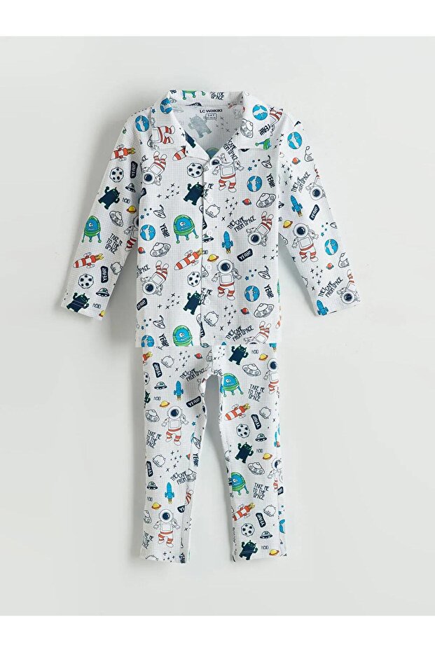 Lcw Kids Printed Boys Pajama Set (W5)