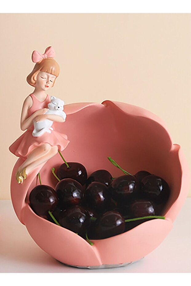 Modern Decor Resin Tray Statue Tray Storage Key Holder Candy Jewelry Earrings Tray Suitable for Hom