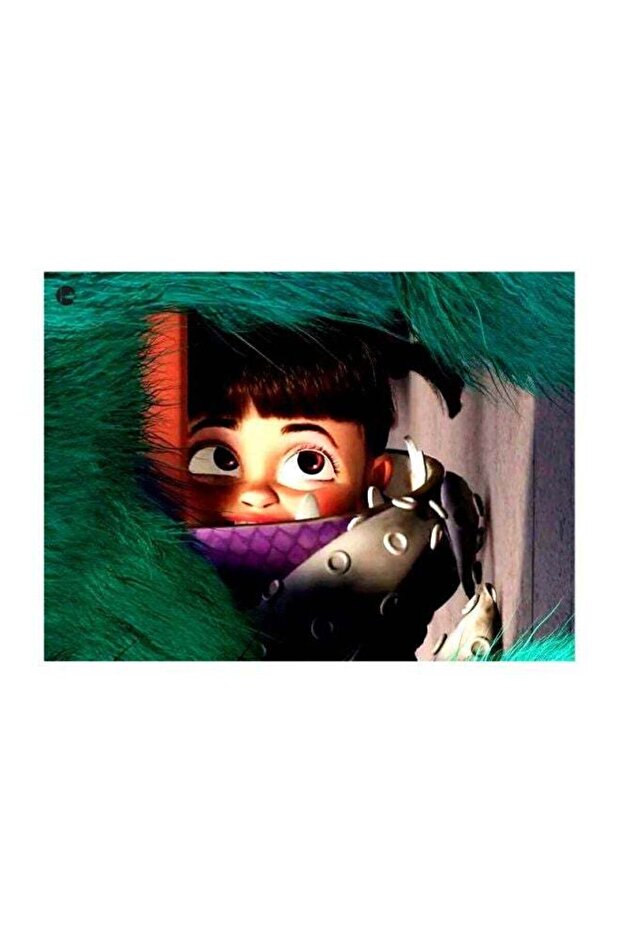 Girl Themed Metallic Plate Green/Grey/Purple 20x15cm