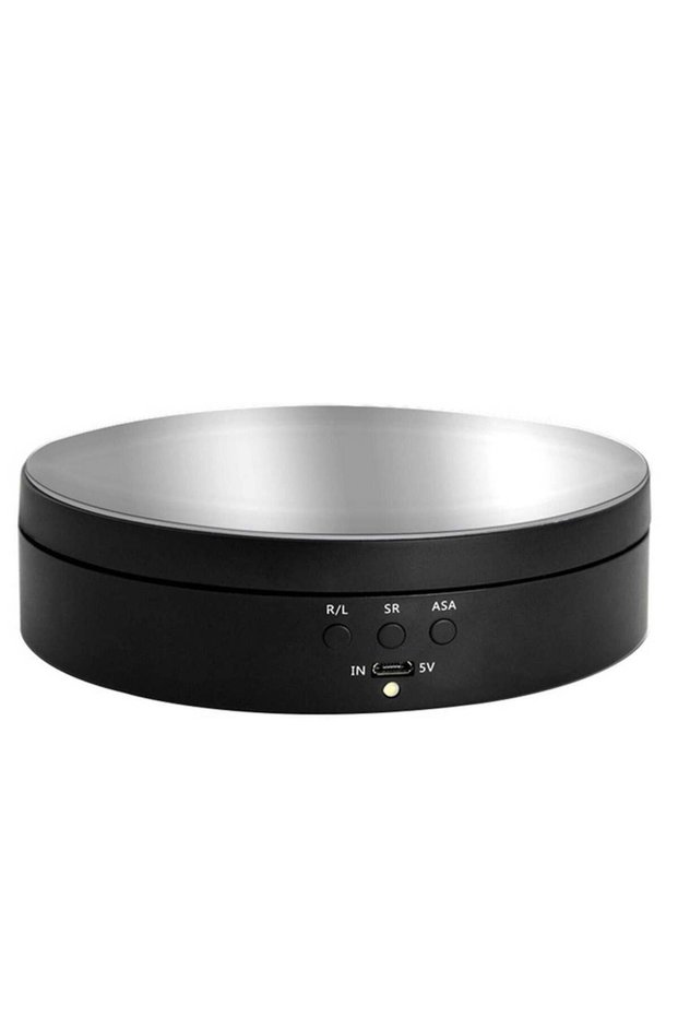 1PCS 360 rotation Rotating Display Stand Anti-Seepage Design, 3-Speed Adjustable, Quiet & Smooth Tu