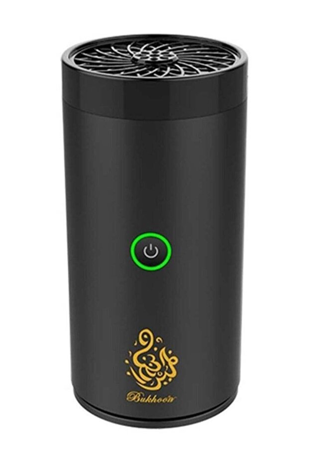 Raxoom Electric Incense (Bakhoor) Burners Decort for Car, Home,type (c) Usb Rechargeable (black)