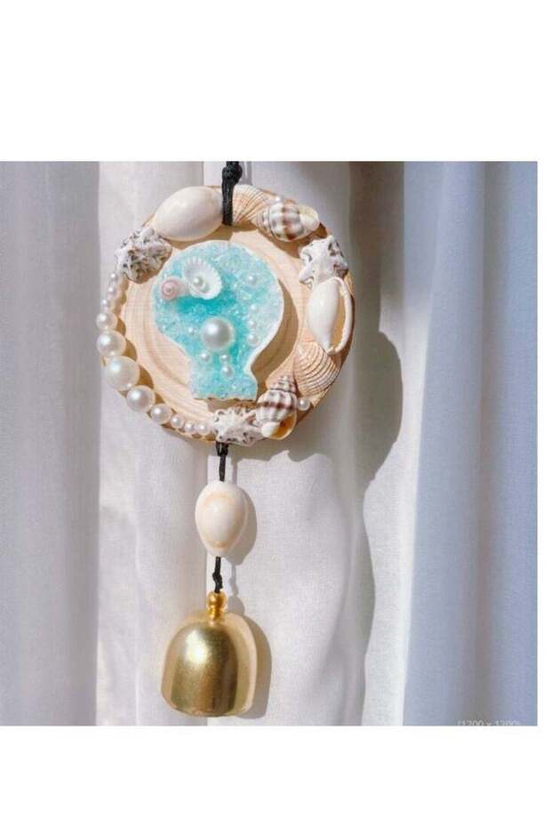 Wind Chime Natural Sea Shell Cristal Wind Chime For Home Decor Curtain Decor Door Decor