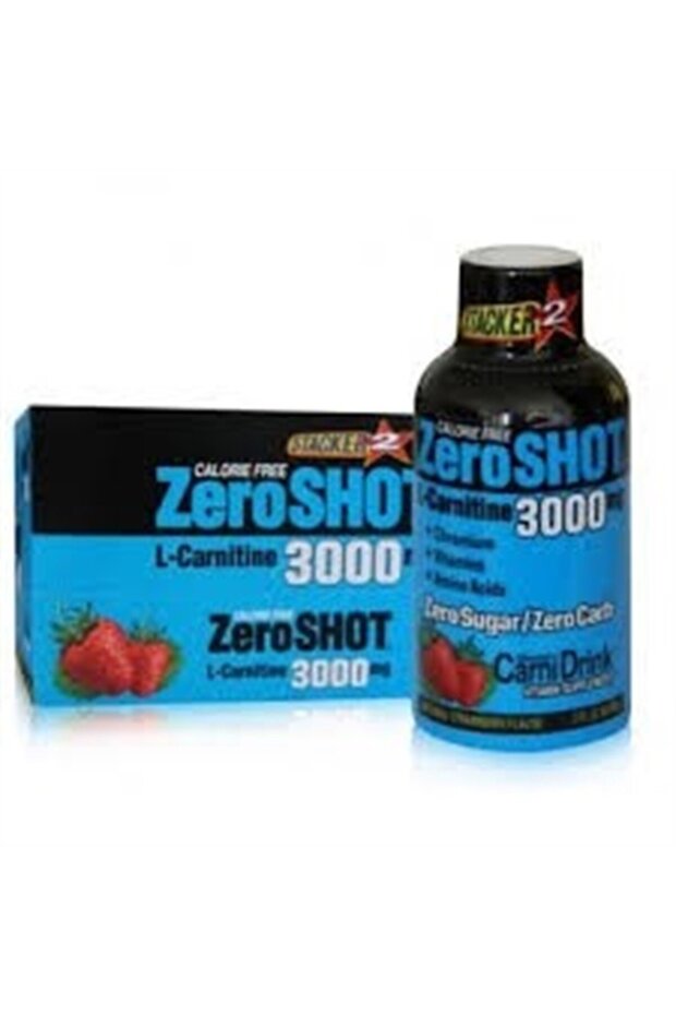 ZeroShot L Carnitine 3000 Mg 60 Ml 12 Adet Çilek - 1