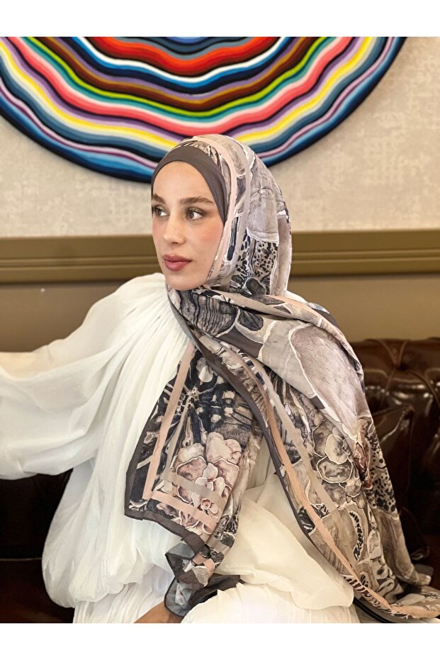 Lipa Desen Bambu Şal - 1