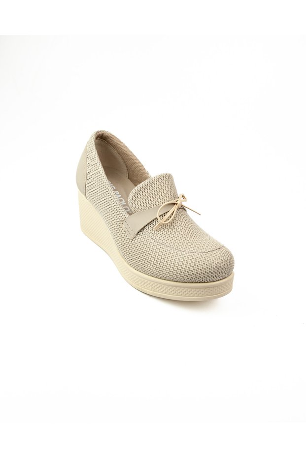 King Paolo 6179 Beige Casual Women's Shoes