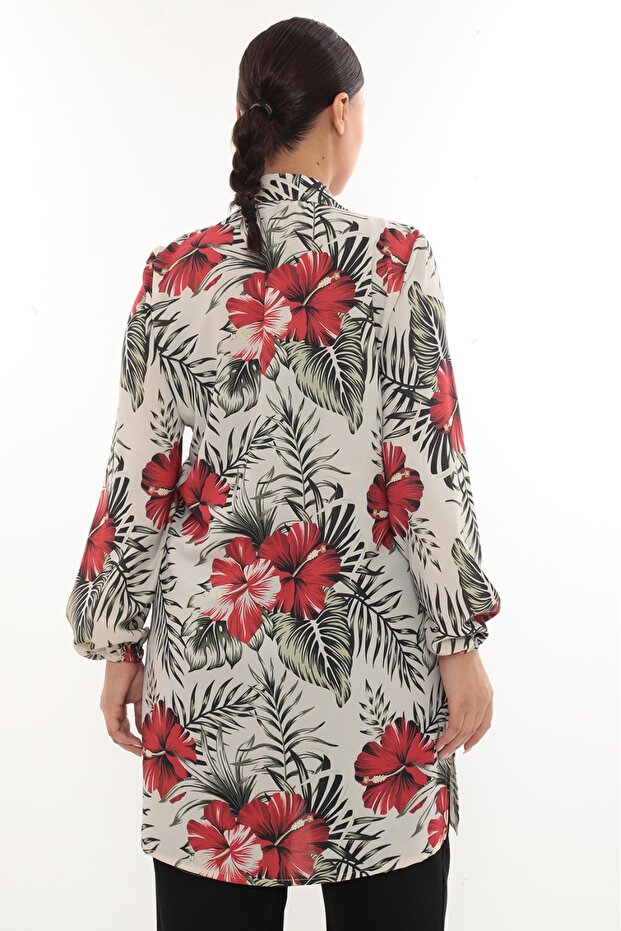 Дамски модел с разрез - 3