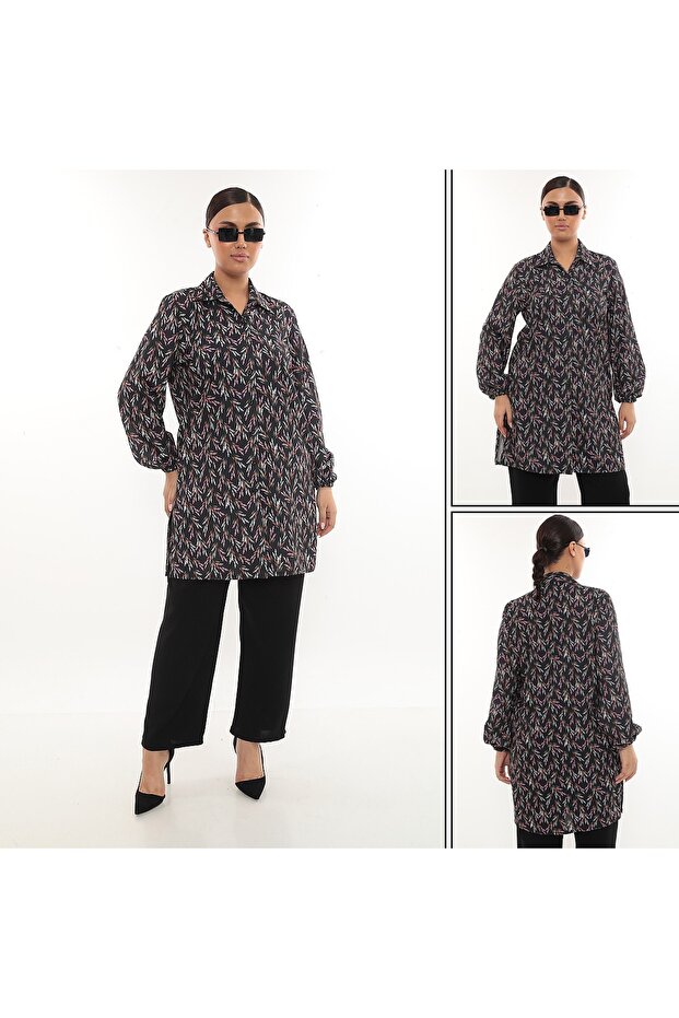 Дамски модел с разрез - 4