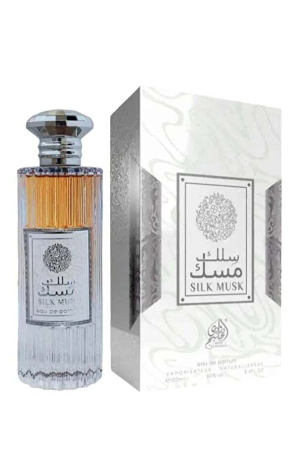 عطر سلك مسك رائحة هادئة وناعمة للنساء او دي بارفان 100مل