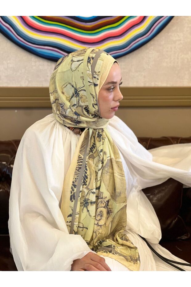 Lipa Desen Bambu Şal - 2