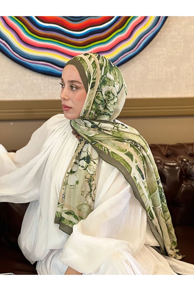 Lipa Desen Bambu Şal - 2