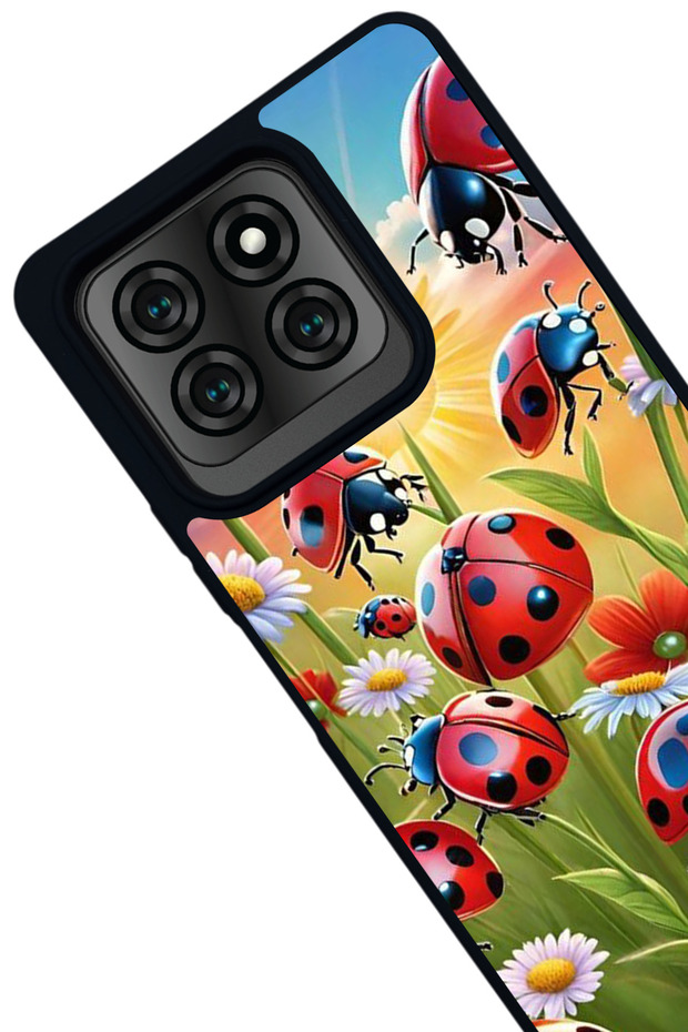 S71 Compatible Printed, Matte Black Color, Soft Silicone, Protective, Shock Absorbing Cover, Case - 2