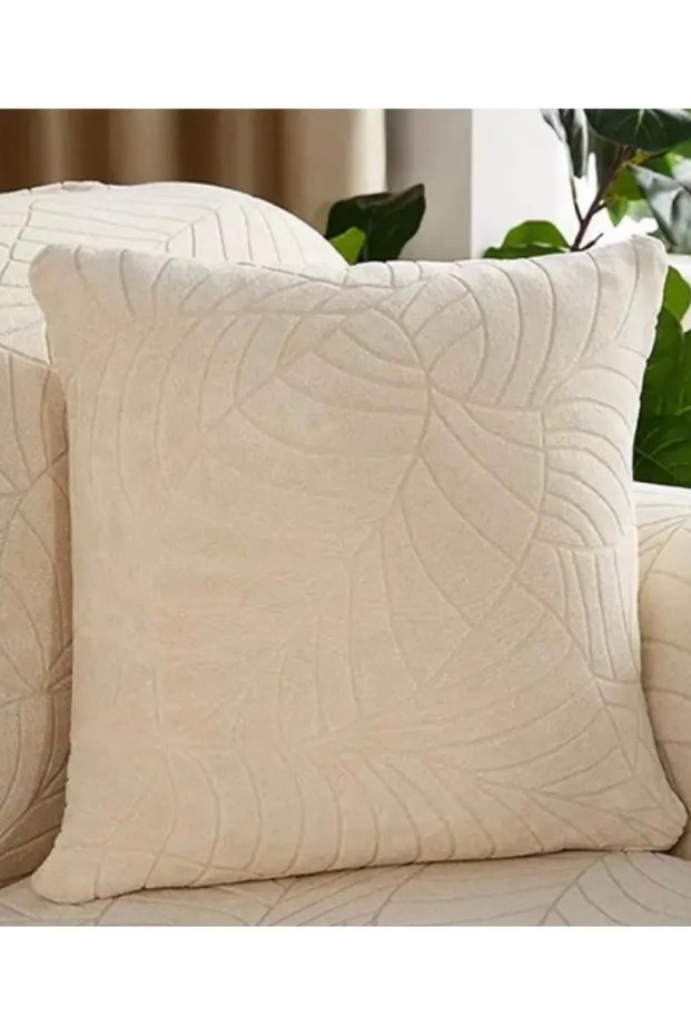 Pillow Cover Custom Design Leaf Pattern Throw Pillow Case 43cm X 43cm 1Pc
