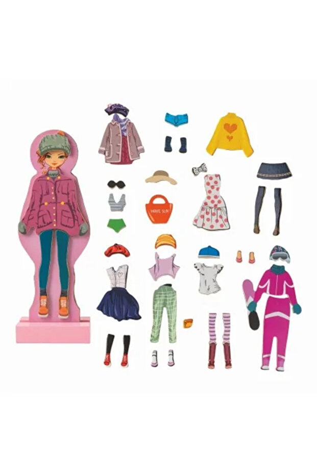 ROZTOMILÁ MAGNETICKÁ MÓDNÍ DÍVKA - 2