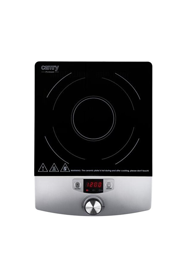 CR 6515 Induction Cooker, 2000 W, Adjustable Power and Temperature, Timer 0-180 Minutes, Ceram - 8