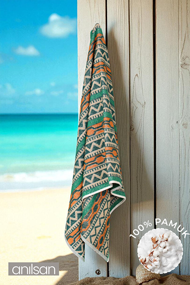 Maya Beach Towel 100% Cotton 70X140