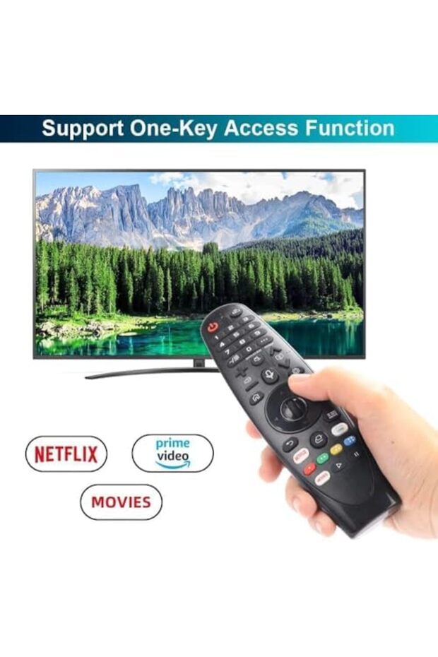 NEW Universal Remote Control for All Magic OLED NanoCell 4K UHD LCD LED HDR 3D Smart Series TV with - 5
