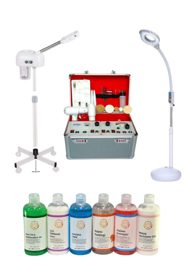 Bag Type Skin Care Device + Steam + Skin Care Products