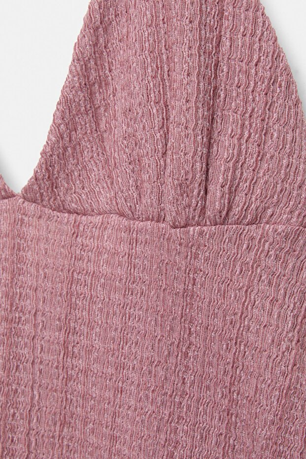 Asimetrik bambula top - 6