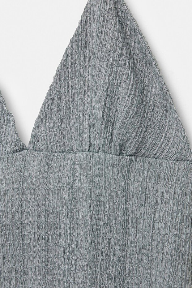 Asimetrik bambula top - 6