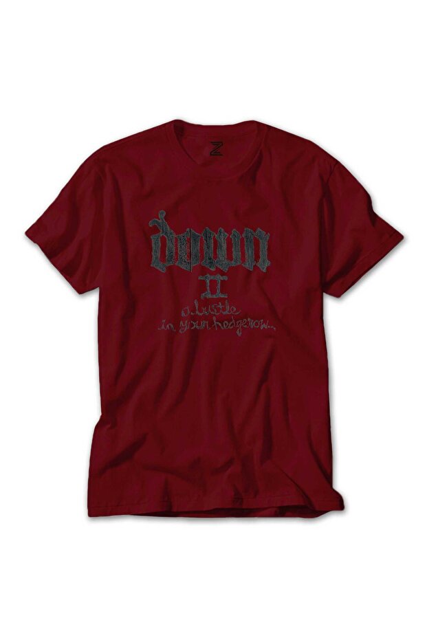 Down Ii a Bustle in Your Hedgerow Red T-Shirt