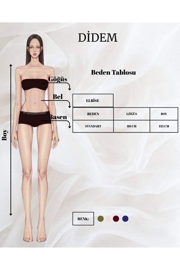 DİDEM Kruvaze Bağcık Detaylı Elbise - 5