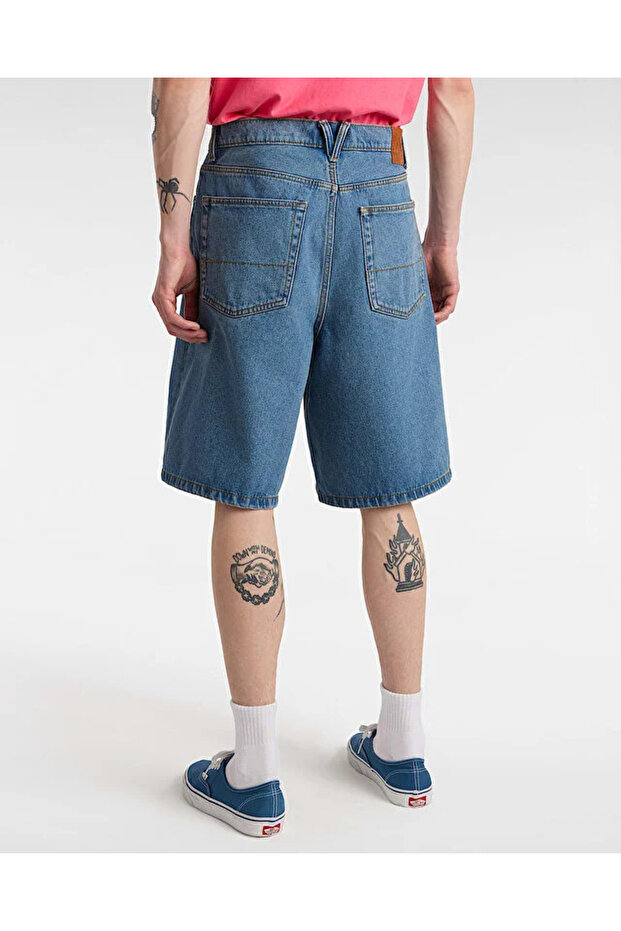 Check-5 Baggy Denim Short - 4