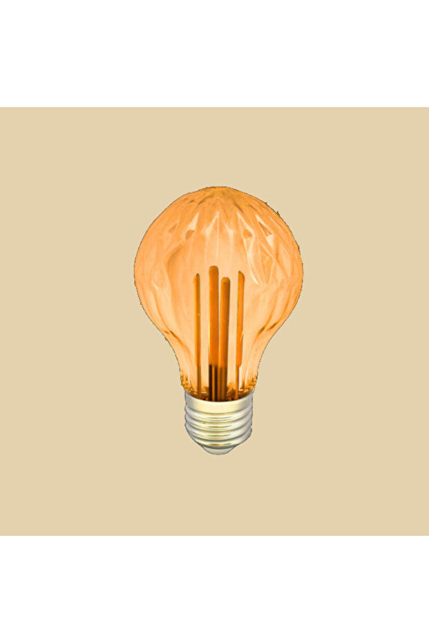 A60 Rustik Star Desen Ampül - 1