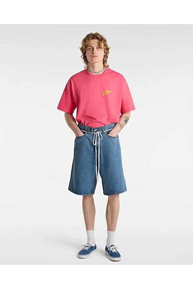 Check-5 Baggy Denim Short - 5