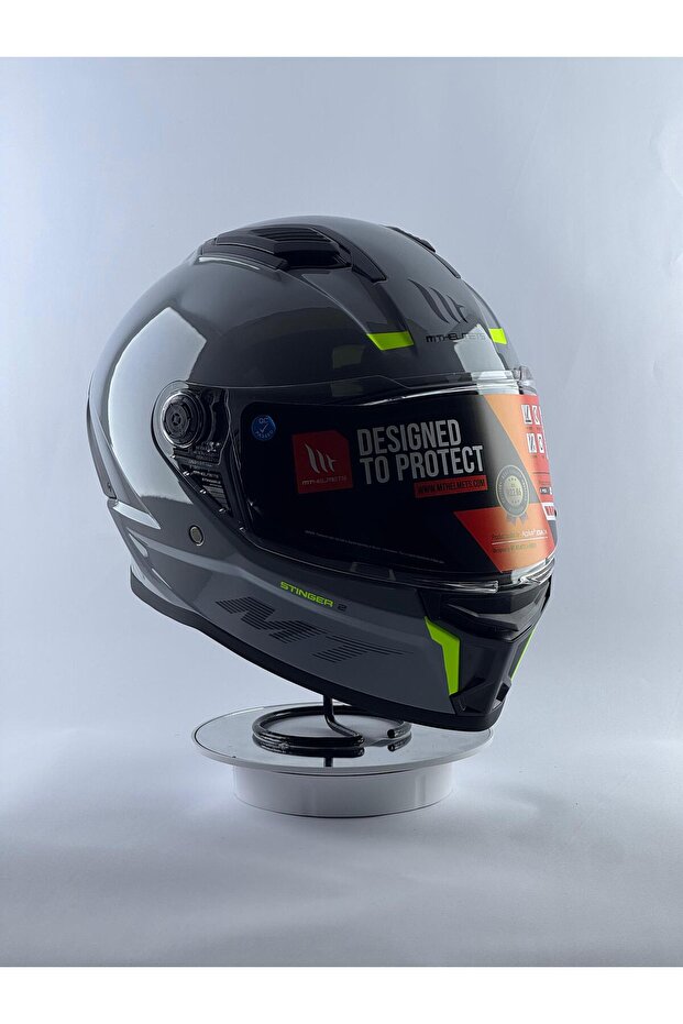 Stinger 2 SOLID A12 PARLAK KASK - 6