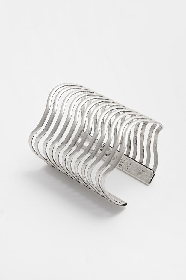 Dalgalı Sert Bileklik - 4