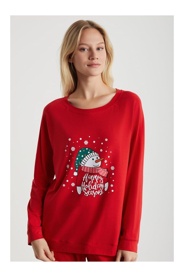 SNOWMAN PIJAMA TAKIMI - 2
