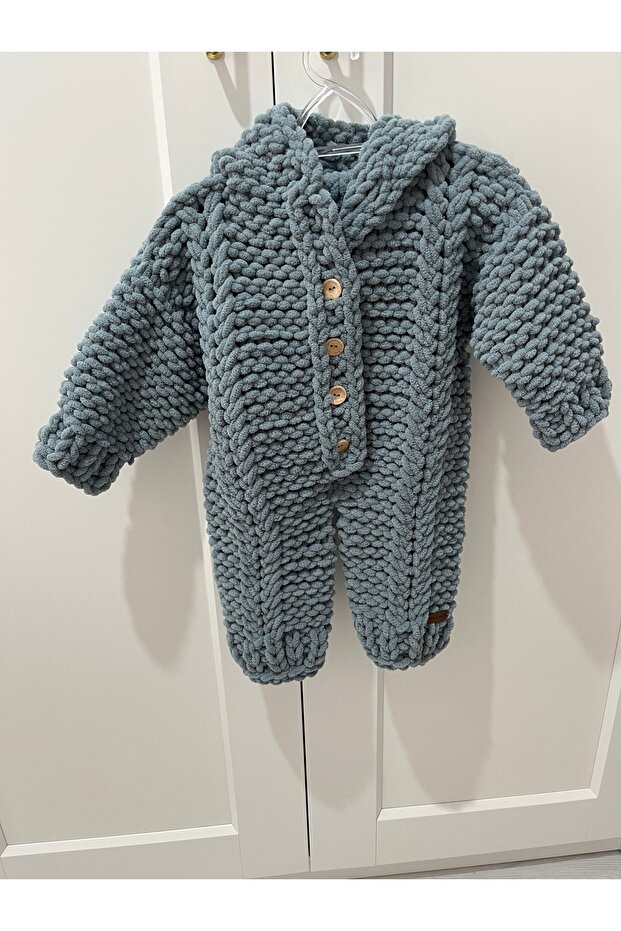 Bebek şapkalı tulum - 1