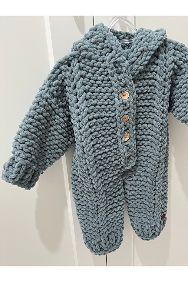 Bebek şapkalı tulum - 3